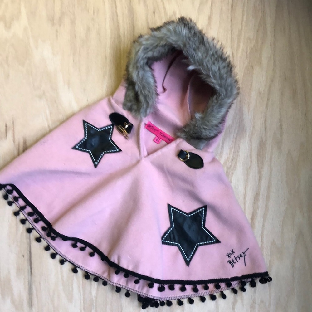 Betsey Johnson toddler cape